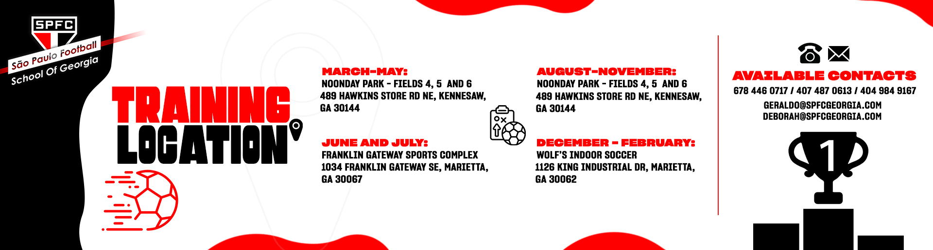 Sao Paulo School of GA Schedule